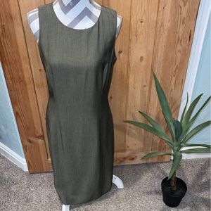 Green Ann Taylor dress